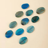 5 Pcs Dyed Lake Chalcedony Irregular Beads for Jewelry Making
