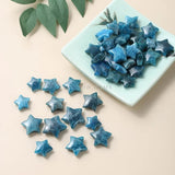 5 Pcs Natural Apatite Star Shape Loose Ornaments Beads
