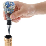 5 Pcs Geometric Spherical Bottle Stopper Silicone Molds with 10 Stoppers