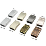 5 Bronze Magnetic Clasps 10mm for Bracelet Making Leather Strip Glue Watchband