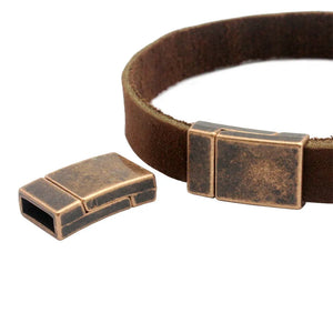 5 Pcs 10mm Flat Magnetic Clasps Closure for Bracelet Making