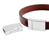 5 Pcs 10mm Flat Magnetic Clasps Closure for Bracelet Making