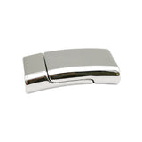 5 Strong Magnetic Clasps Closure 12x3mm Leather Strip Glue Watchband Clasps