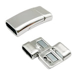 5 Strong Magnetic Clasps Closure 12x3mm Leather Strip Glue Watchband Clasps