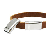 5 Strong Magnetic Clasps Closure 12x3mm Leather Strip Glue Watchband Clasps