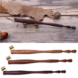 Wooden Oblique Calligraphy Dip Pen Nib Holder Set