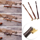 Wooden Oblique Calligraphy Dip Pen Nib Holder Set