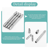 5-Piece DIY Jewelry Making Tools Set with Twisted Copper Wire Jewelry Pliers