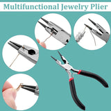5-Piece DIY Jewelry Making Tools Twisted Copper Wire Plier Set