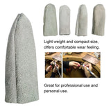 5 Leather Finger Sleeves Anti-scald Anti-prick Finger Cots Cut Resistant