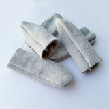 5 Leather Finger Sleeves Anti-scald Anti-prick Finger Cots Cut Resistant