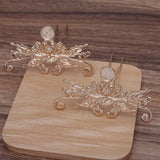 5 Chinese Metal Hair Sticks Bride Hair Forks Hairpins