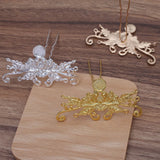 5 Chinese Metal Hair Sticks Bride Hair Forks Hairpins