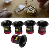 5-Piece Magnifying Glass Set 3X 5X 10X 15X 20X for Jewelry Watch Repair