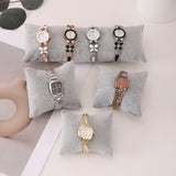 5 pcs Multicolor Velvet Bracelet Watch Pillow