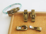 5 Sets 5x2mm Magnetic Clasp for 5mm Flat Leather Cord