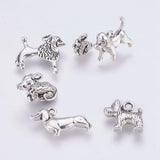 Alloy Pendant Dangle Charms Mixed Shapes Jewelry Making DIY Necklace 6pcs/set