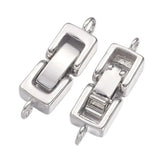 5 Sets Brass Fold Over Clasps Golden for DIY Jewelry Making
