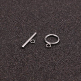 5 Sets Stainless Steel OT Clasps Connectors for DIY Jewelry