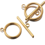 5 Sets Stainless Steel OT Clasps PlatedToggle Clasp Connectors for DIY