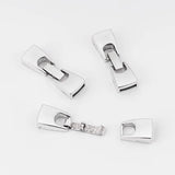 5 Tibetan Silver/Bronze Snap Clasp 5mm-10mm Leather for DIY Bracelet