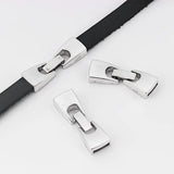 5 Tibetan Silver/Bronze Snap Clasp 5mm-10mm Leather for DIY Bracelet