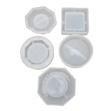 Shapes Ashtray Resin Silicone Mold Square Heart Round Rhombus Shape Ashtray