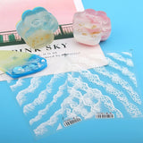 Wave Stickers Resin Painting Decorative Decal DIY Mold Filling Micro Landscape