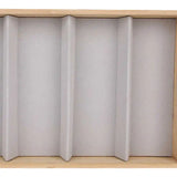 5 Slot Sunglasses Eyeglass Watch Display Box Organizer Storage Case