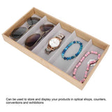 5 Slot Sunglasses Eyeglass Watch Display Box Organizer Storage Case