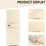 5 Slot Watch Roll Case Nylon Canvas Watch Bag Organizer