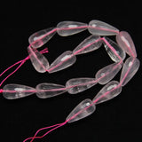 Natural 5 Stone Semi-precious Gems Teardrop Beads Bracelet
