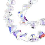 Colorful Heart Glass Beads Strands for Jewelry Making DIY Crafts