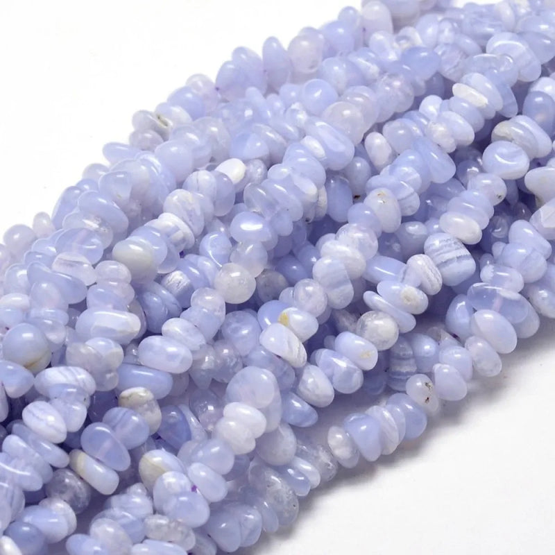 5 Strand Natural Chip Beads for DIY Jewelry Making 5~14x4~10mm