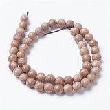 Natural Wood Beads Strands for Jewelry Making DIY Bracelet Necklace