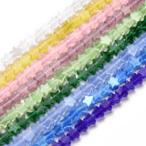 5 Strand Cat Eye Beads Star Heart Glass Beads - Summery Bracelet Necklace