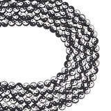 Taiji Pattern Clay Beads Strand for DIY Bracelet Necklace