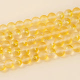 5 Strands/Lot Colorful Frost Golden Glass Beads 4-10mm Loose Spacer