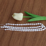 (5 Strands/lot)7-8mm Natural Freshwater Pearl Oval Rice Shape