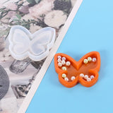 Resin Shaker Molds Bee Round Heart Paw Butterfly Silicone Keychain Mold