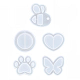 Resin Shaker Molds Set - Keychain Pendant Kit