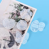 Resin Shaker Molds Set - Bee Round Heart Cat's Paw Butterfly Epoxy Quick