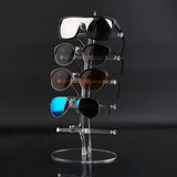 Acrylic Eyeglasses Riser Stand Sunglasses Display Organizer