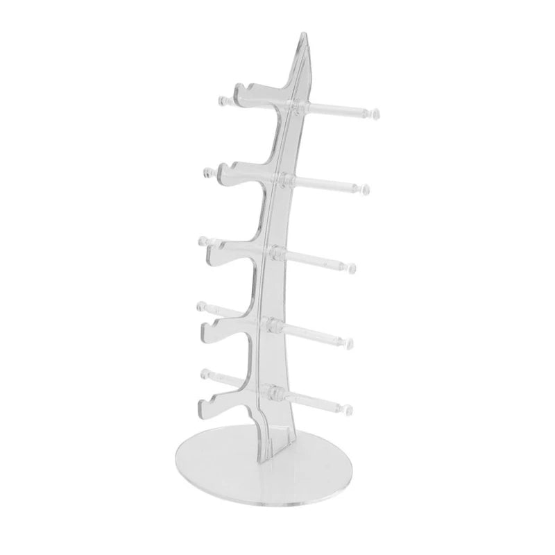 Acrylic Eyeglasses Riser Stand Sunglasses Display Organizer