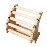 5 Tier Rings Holder Jewelry Display Stand Business Desktop Ornament Storage Rack