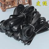 5 Yard PU Synthetic Leather Cord 4 5 8 10 12 15MM Width Flat Faux Leather Strap