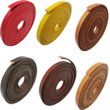 5 Yards 10mm Flat Leather Cord Real Leather Watchband Bracelet Making