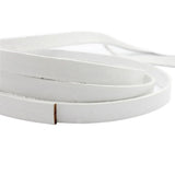 5 Yards 10mm Flat Leather Cord Bracelet Making Key Ring Handband Strap