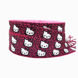 5 Yards 16mm Colorful Leopard Print Fold Over Elastic Bands DIY Crafts Hair Tie