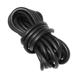 5 Yards 8mm Round Leather Cord for DIY Jewelry Making, Crafting Beading